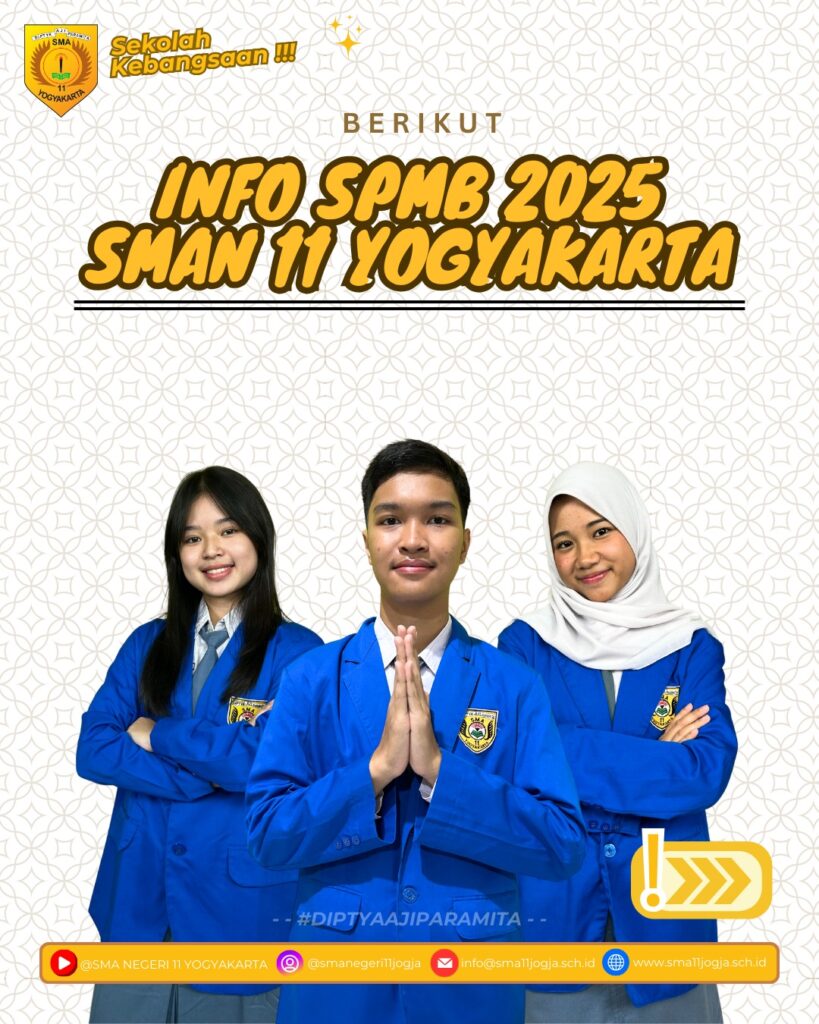 SPMB 2025 SMA 11 Yogyakarta